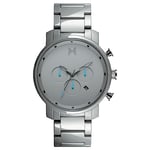 MVMT Montre Chronographe à Quartz pour Homme avec Bracelet en céramique Gris - 28000284-D