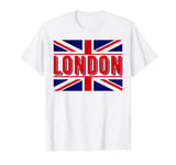 Fun an colourful - London - Union Jack flag - British design T-Shirt