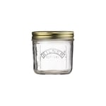 Kilner Wide Mouth Preserve Jar 0.2L (200ml) Glass Storage Jar with Vacuum Seal Ideal for Preserving Small Fruits and Vegetables