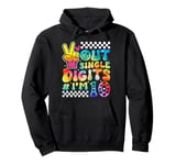 Peace Out Single Digits I'm 10 Birthday Girl 10th Years Old Pullover Hoodie