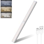 Debuns - led Cuisine Rechargeable usb, 35CM led Lampe de Placard, Lampe Detecteur de Mouvement Interieur Sans Fil