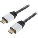 Cable hdmi 2.0 male des deux cotes 1.5m noir