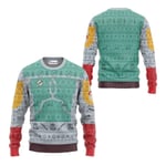 Santa Darth Vader Julful Ugly Sweater Star Wars The Mandalorian Herrar Pullover Kläder Höst Vinter Dam Sweatshirt stil 1 style 1 L