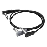 RockBoard Flat Patch Y-Splitter Cable 50 cm, Black RBO CAB F Y 50 BK