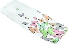 Kleine Wolke 4101148001 Butterflies Tapis de baignoire Coton Multicolore 36 x 92 x 2 cm