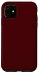 Coque pour iPhone 11 Couleur marron foncé