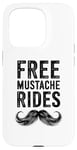 Coque pour iPhone 15 Pro Free Moustache Rides Moustache Face Sitting