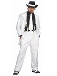 Zoot Suit Riot White 1920s 40s Pachuco Gangster Mobster Mexican Mens Costume