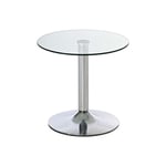 CLP - Table en verre ronde Ikarus ø 50 cm Verre clair