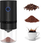 Portable Electric Burr Coffee Grinder,Mcbazel Electric Rechargeable Mini Coffee