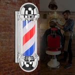 (British Standard 220v)High Quality PC Barber Shop Pole Light Durable Super GFL