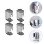 4 Pcs Electric Toothbrush Holder Adhesive Rack Hanging Wall Mount Child z