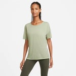 Nike Yoga T Shirt Womens XS Green Dri-Fit Breathable Soft Relaxed Fit Top