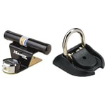 Master Lock 1488EURDAT Protector pour Porte de Garage Basculante, Noir & ABUS ancrage pour mur et sol Granit WBA 100 - sécurité pour vélo et moto - boulon d’ancrage en acier spécial