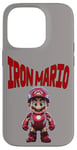 iPhone 14 Pro Iron Mario Cartoon Design Case