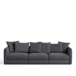 NO GA - Pavarotti 3-Seater - Shadow Dark Grey - Soffor - NO GA Studio - Grå