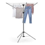 EASYmaxx Séchoir Parapluie 1600-16m de Longueur de séchage | Séchoir à Linge Pliable | Séchoir Parapluie pour l'intérieur et l'extérieur | Ouvert env. 128 x 76 x 144 cm | sans électricité