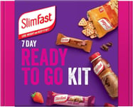 SlimFast 7 Day Ready ToGo Kit Healthy Snack Box Balanced Diet Nutrition 3370g UK