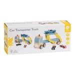 Classic World Wooden Transporter with 3 Cars (US IMPORT)