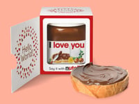 Nutella Gaveeske "I Love You"