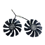 2 pièces/ensemble HA9010H12F-Z ventilateur GPU,pour gelée GTX 1660,1660 SUPoll,1660 TI VENTUS XS C,gelée RTX 2060,2060 SUPolLVENTUS XS C ventilateur de carte vidéo - Type FAN-HA9010H12F-Z