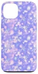 iPhone 13 Pink & Purple Mosaic Aura Snowflakes Holiday Winter Pattern Case