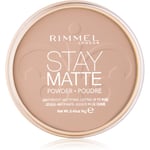 Rimmel Stay Matte puuteri sävy 005 Silky Beige 14 g