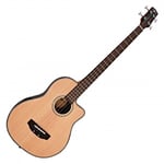 Roundback Electro Acoustic Bass Guitar by Gear4music