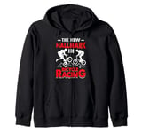 The New Hallmark In Bicycle Racing Zip Hoodie