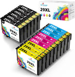 29Xl 29 Xl Cartouches D'Encre Compatible Avec Cartouche Epson 29Xl Multipack Pour Epson Xp-342 Xp-352 Xp-452 Xp-332 Xp-245 Xp-442 Xp-255 Xp-355 Xp-455 Xp-247 Xp-432 Xp-435 Xp-335 Xp-345 (Lot De 15)