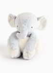 Tu Elephant Plush & Blanket Gift Set One Size Grey