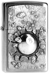 Zippo Lighter Billard-Design Black 8 Ball