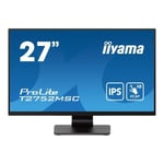 LED-skärm - IIYAMA - ProLite T2752MSC-B1 - 27" - Touch - 1920 x 1080 - IPS - 400 cd/m²