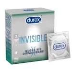 Durex Invisible Close Fit Condoms, 3 pieces