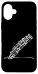 Coque pour iPhone 16 Plus Pan Flûtes Line Art For Musiciens Pan Flûte