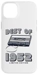 Coque pour iPhone 14 Plus Retro Best of 1952 Mixtape 73rd Birthday Vibes