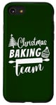 Coque pour iPhone SE (2020) / 7 / 8 Pâtisserie de Noël Cookies Team Candy Canes Fun Festive Baker