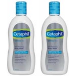 2 PACK - Cetaphil Restoraderm Skin Restoring Daily Body Wash Very Dry Skin 296ml