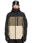 Quiksilver Snow Jacket Sycamore JK Men Brown M