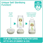 Easy Start Self Sterilising Anti-Colic Bottle Pack of 3, MAM Baby Bottles