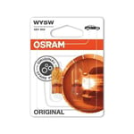 Glödlampa för bil OS2827NA-02B Osram OS2827NA-02B WY5W 5W 12V (2 Delar)