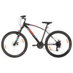 vidaXL Mountainbike 21 växlar 29-tums däck 48 cm ram svart 3067213