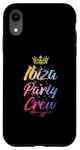 Coque pour iPhone XR Ibiza Party Crew | Coloré