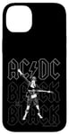 Coque pour iPhone 14 Plus AC/DC Back in Black Angus Young Photo par Michael Putland