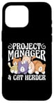 iPhone 16 Pro Max Project Manager & Cat Herder Lean Kanban Project Management Case