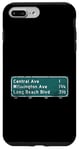 Coque pour iPhone 7 Plus/8 Plus Panneau autoroutier de Los Angeles Long Beach Blvd Wilmington Ave