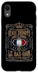 Coque pour iPhone XR Le Bas-Rhin est l'endroit le plus beau que je connaisse