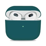 Apple AirPods (3. gen.) Silikon Deksel - Blackish Green