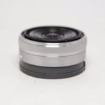 Sony Used E 16mm f/2.8 Wide Angle Pancake Lens