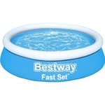 Piscine hors sol autoportante BESTWAY - Fast Set - Ø 183 cm - Ronde (Livrée avec un patch de réparation)